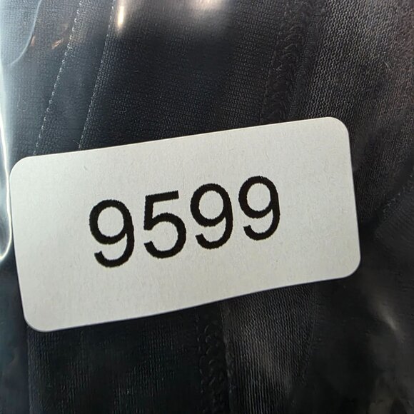 Womens Gymshark Black Training Crop Top Long Sleeve Drawstring Hem Polyester S - Picture 9 of 9